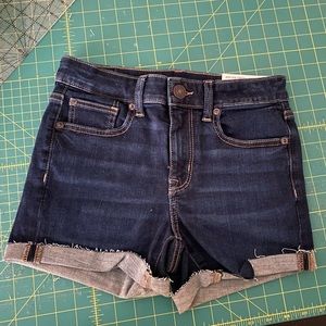 American Eagle Hi-Rise Denim Shorts